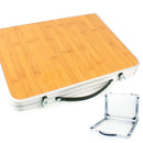 Table de Camping en Bois Pliante