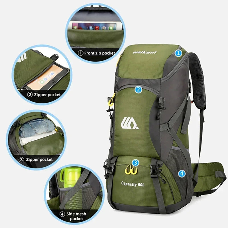 Sac à Dos Randonnée 50L - DTYSTORE