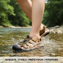 Sandales Randonnée Cuir Homme