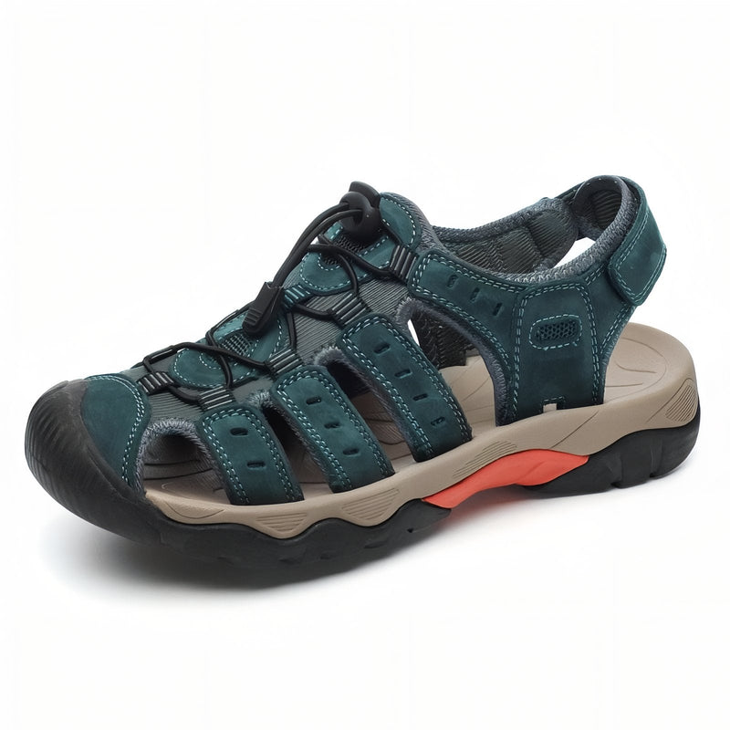 Sandales Randonnée Cuir Homme - DTYSTORE