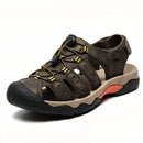 Sandales Randonnée Cuir Homme - DTYSTORE