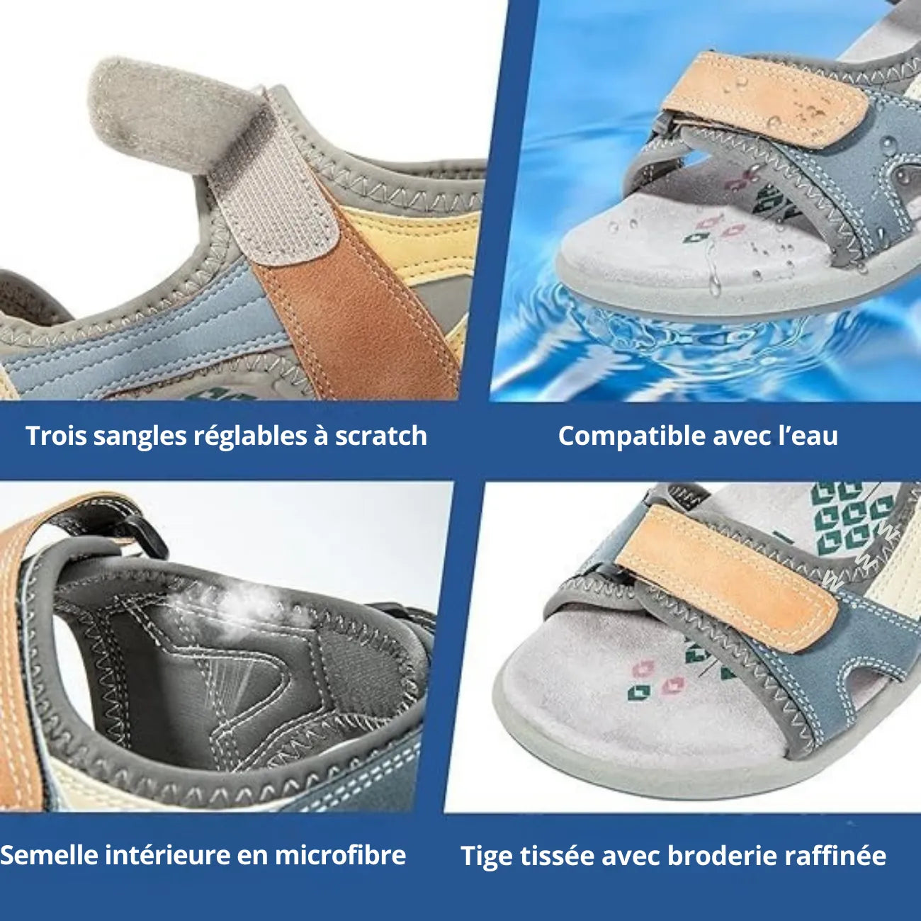 Sandales de Marche Confortables