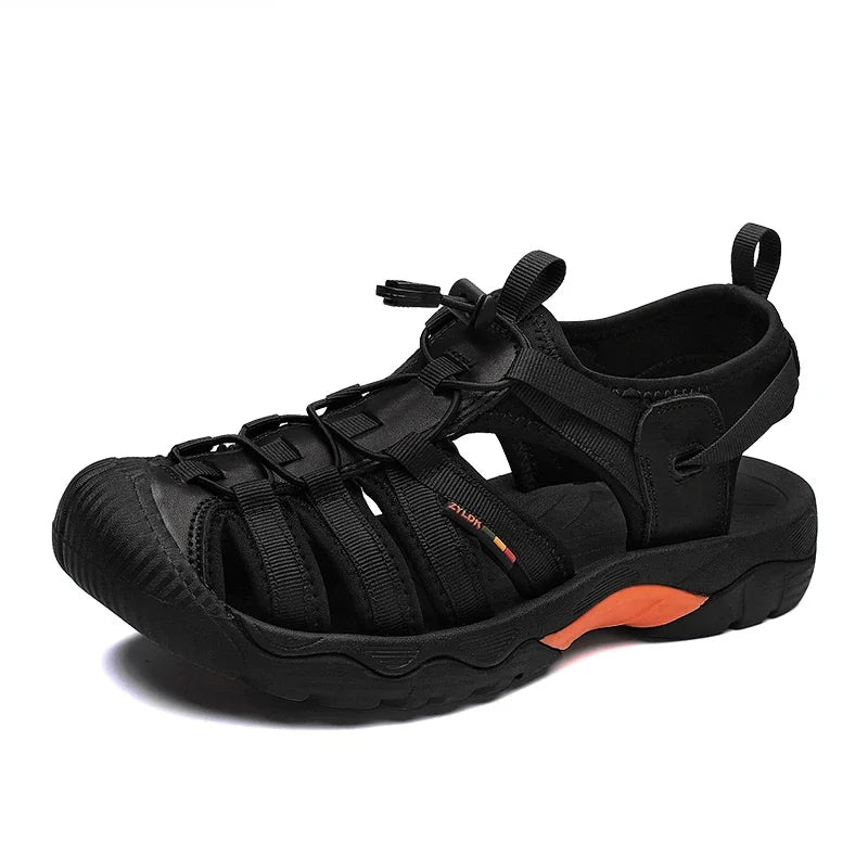 Sandales de Marche en Cuir - DTYSTORE