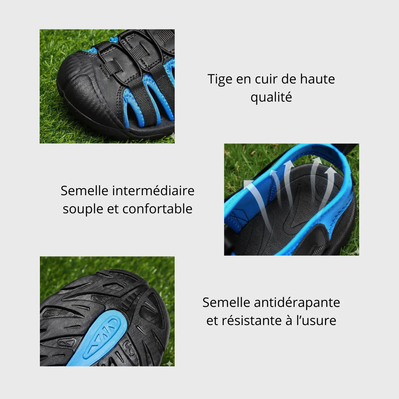 Sandales de Marche en Cuir