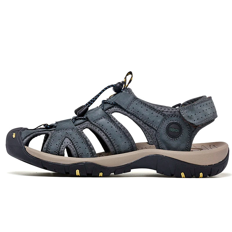 Sandales de Randonnée Homme en Cuir - DTYSTORE