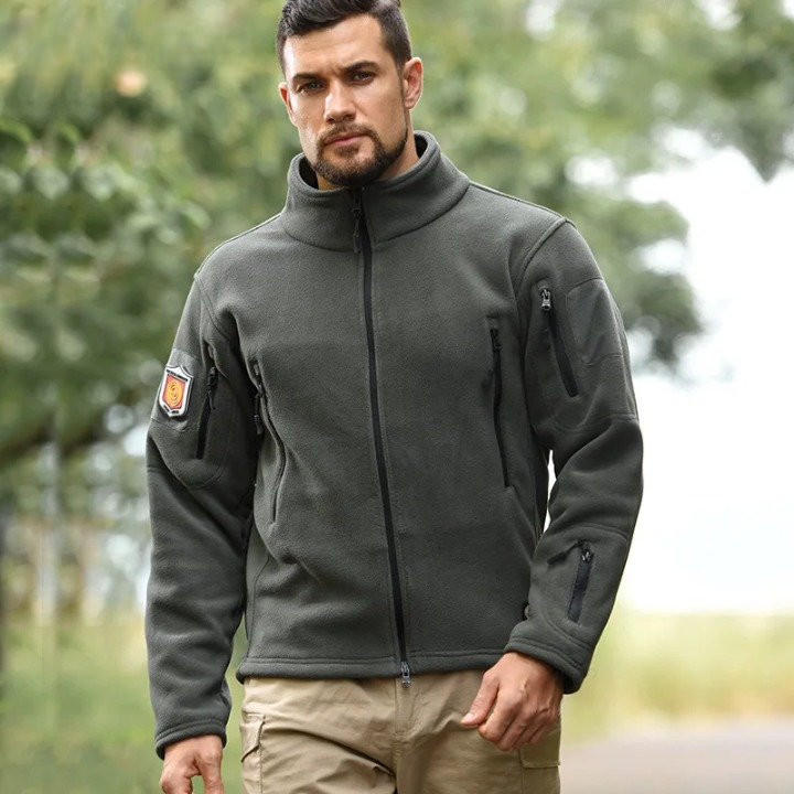 Veste Polaire Homme Zippée