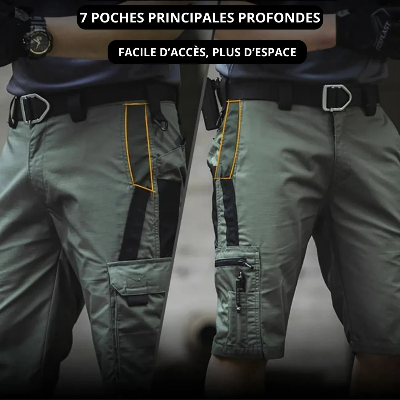 Short Cargo Randonnée Homme