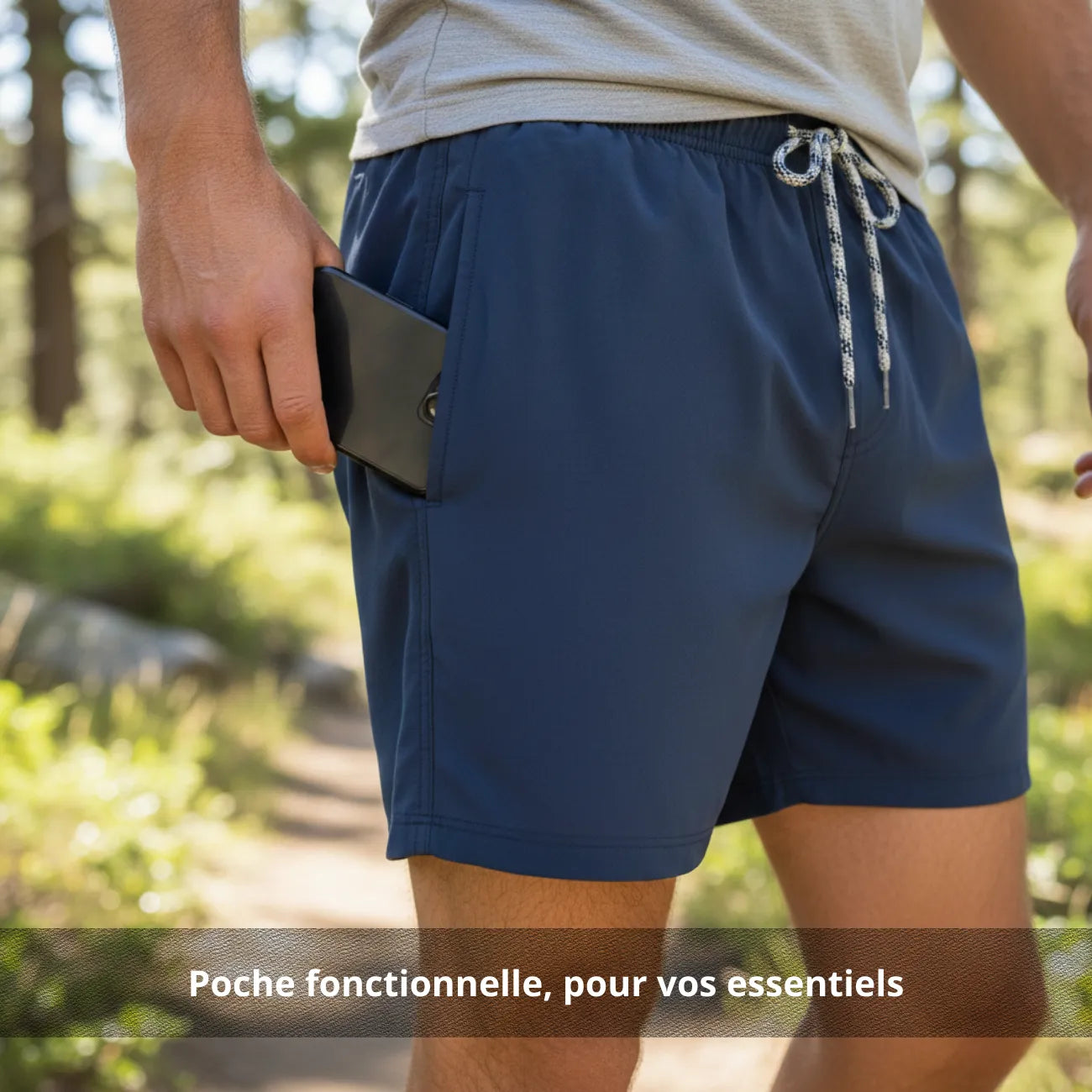 Short Court Homme pour Randonnée