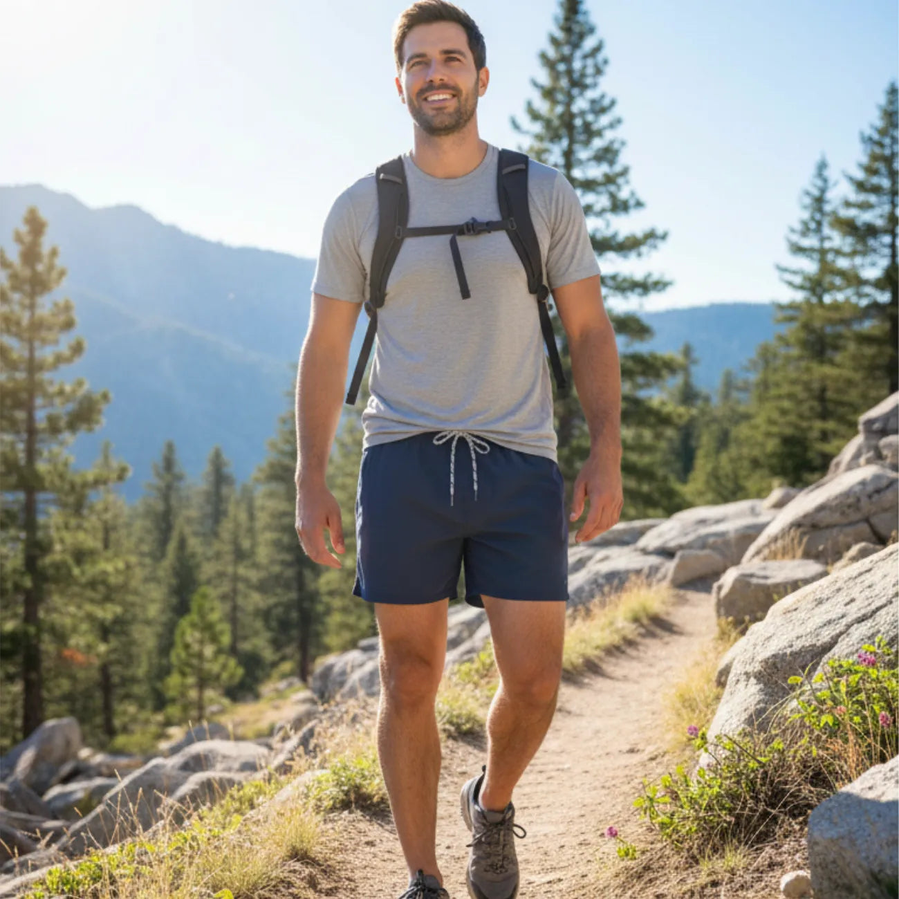 Short Court Homme pour Randonnée
