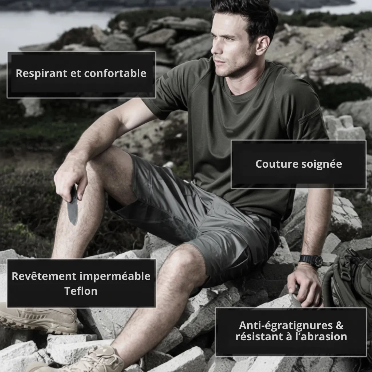 Short Trekking Homme