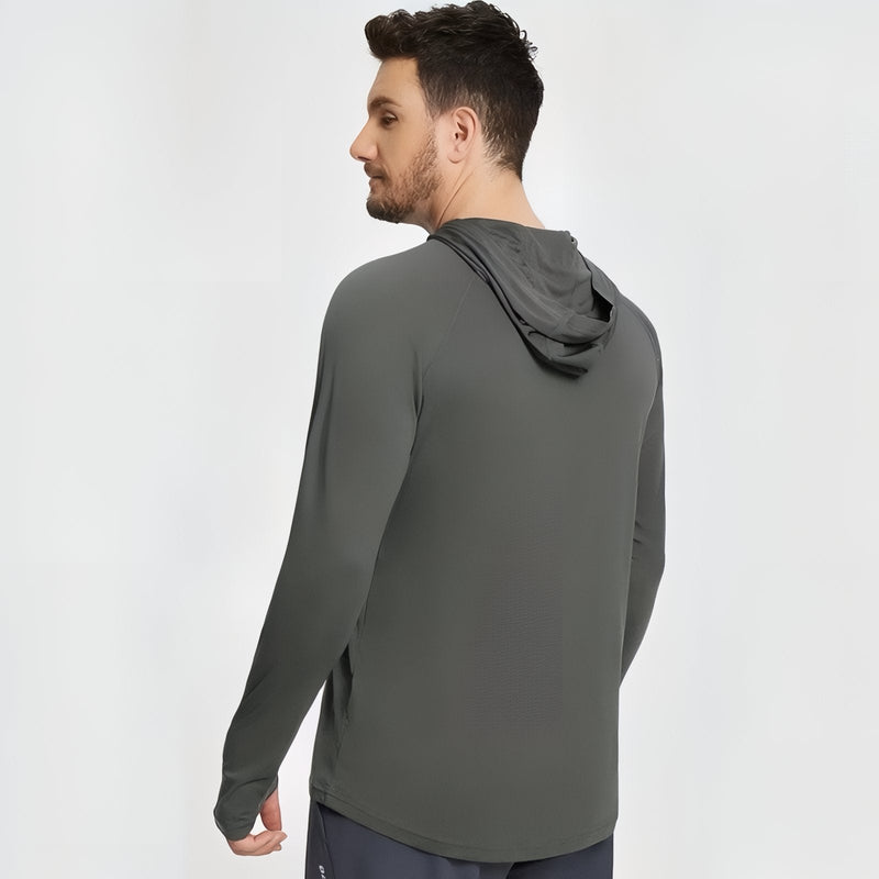 T-Shirt Anti-UV Homme Randonnée UPF50+ - DTYSTORE