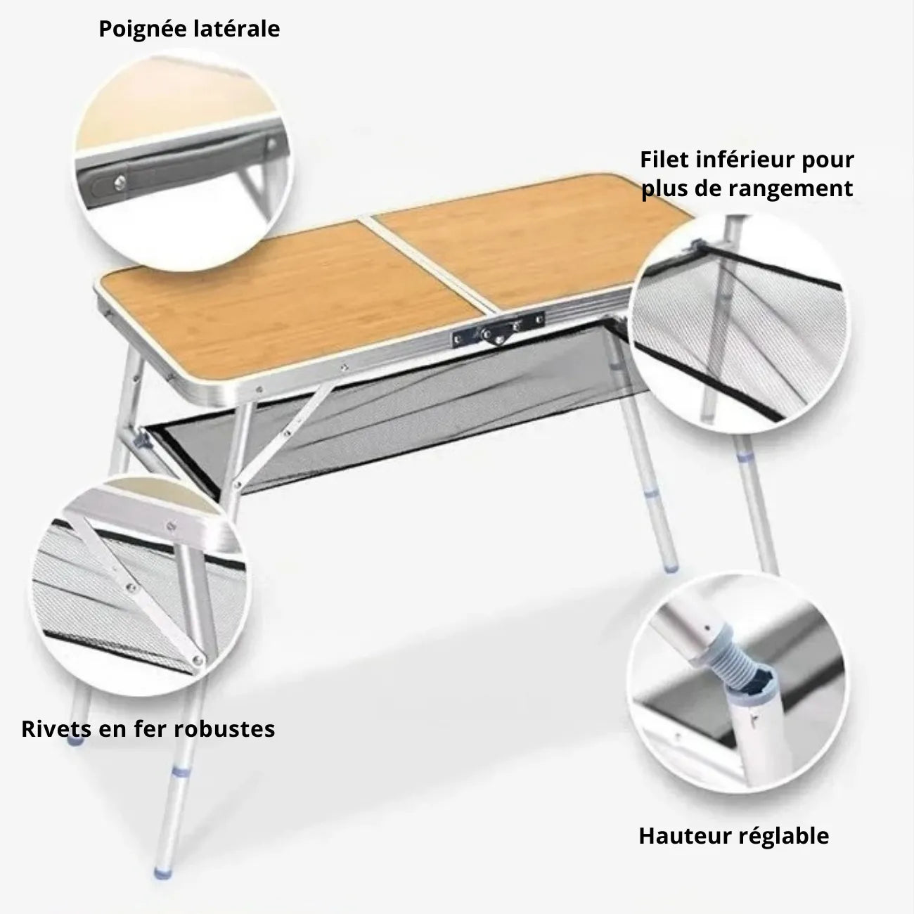 Table Pliante Légère Camping