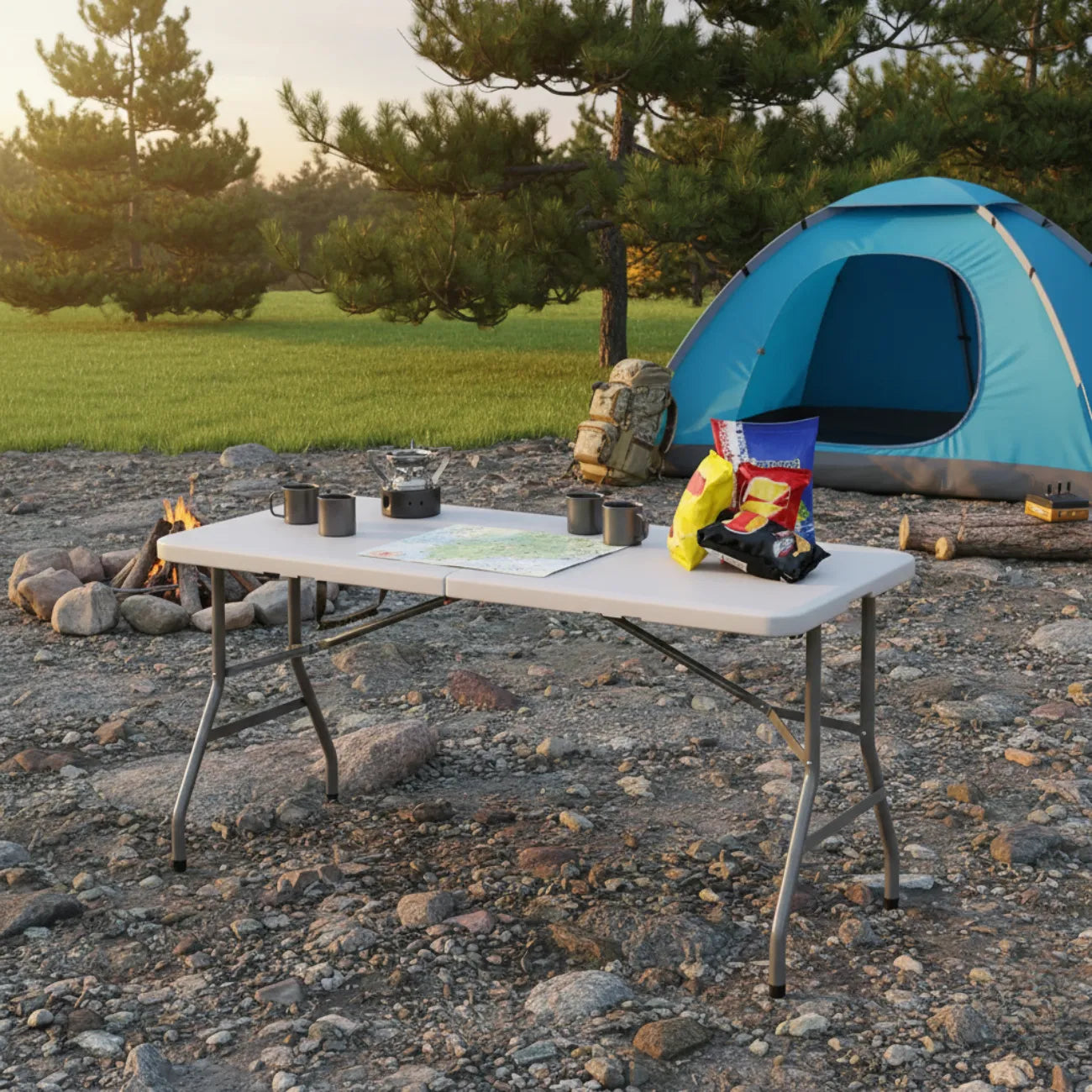 Table Pliante Plastique