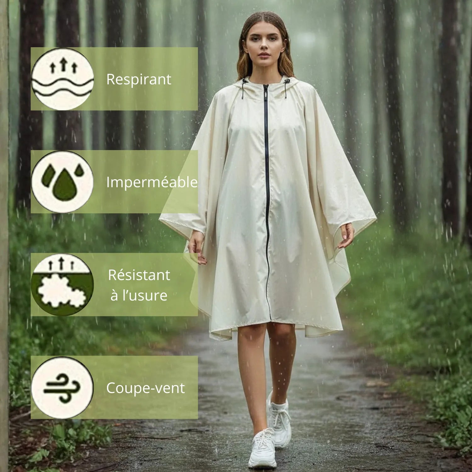 Veste Imperméable Femme Randonnée