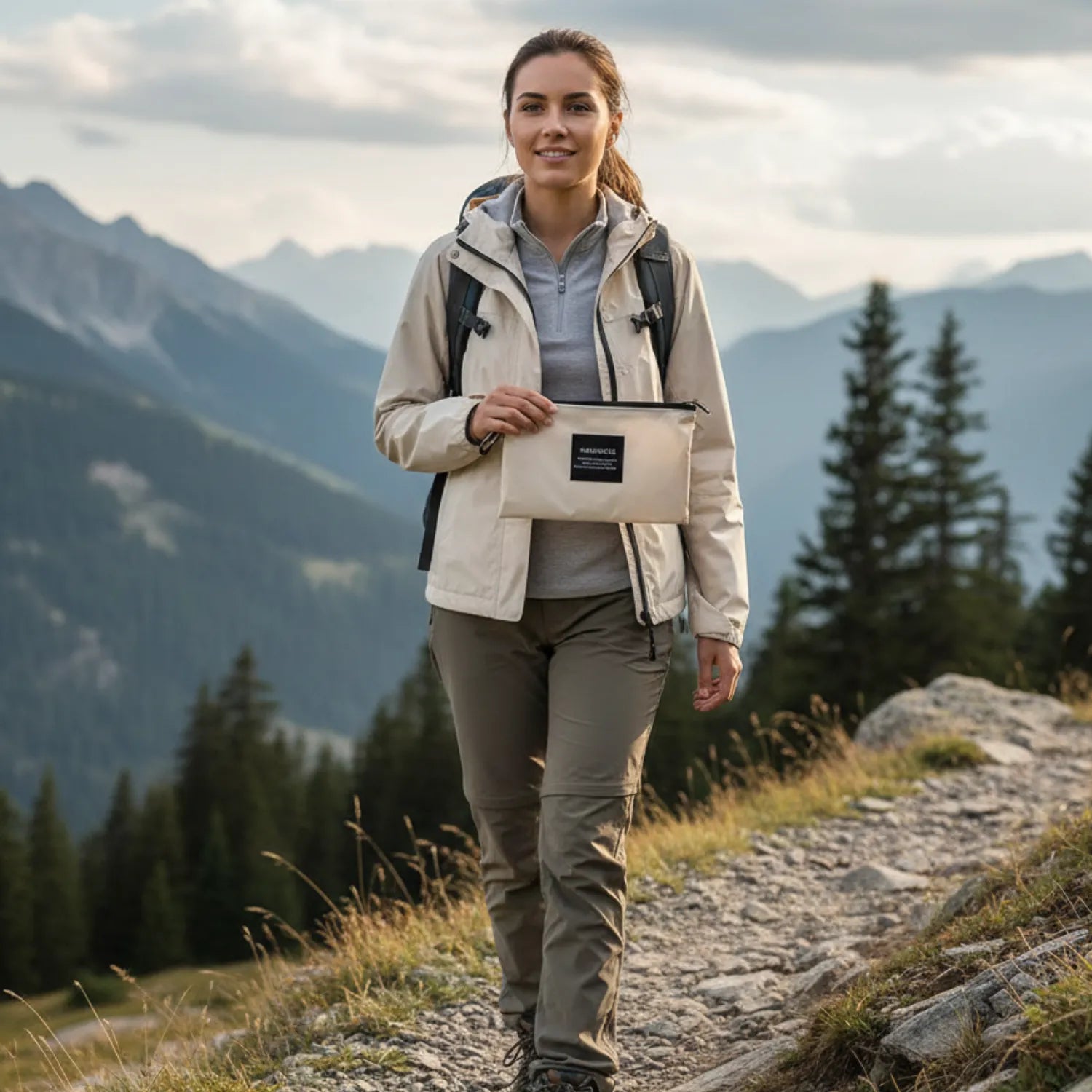 Veste Imperméable Femme Randonnée