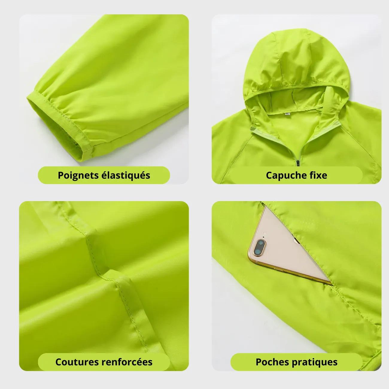 Veste Imperméable Ultra Légère