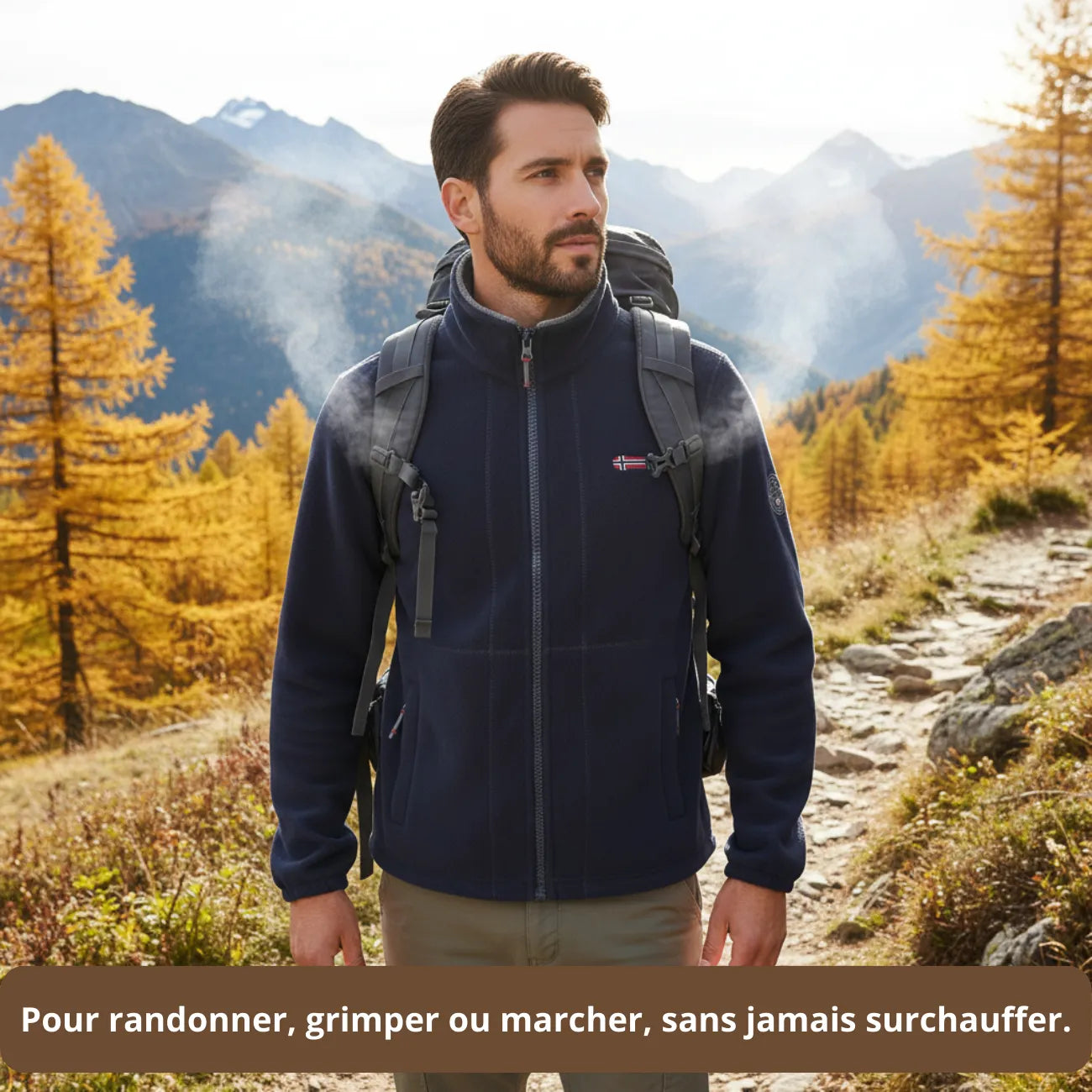 Veste Polaire Chaude Homme