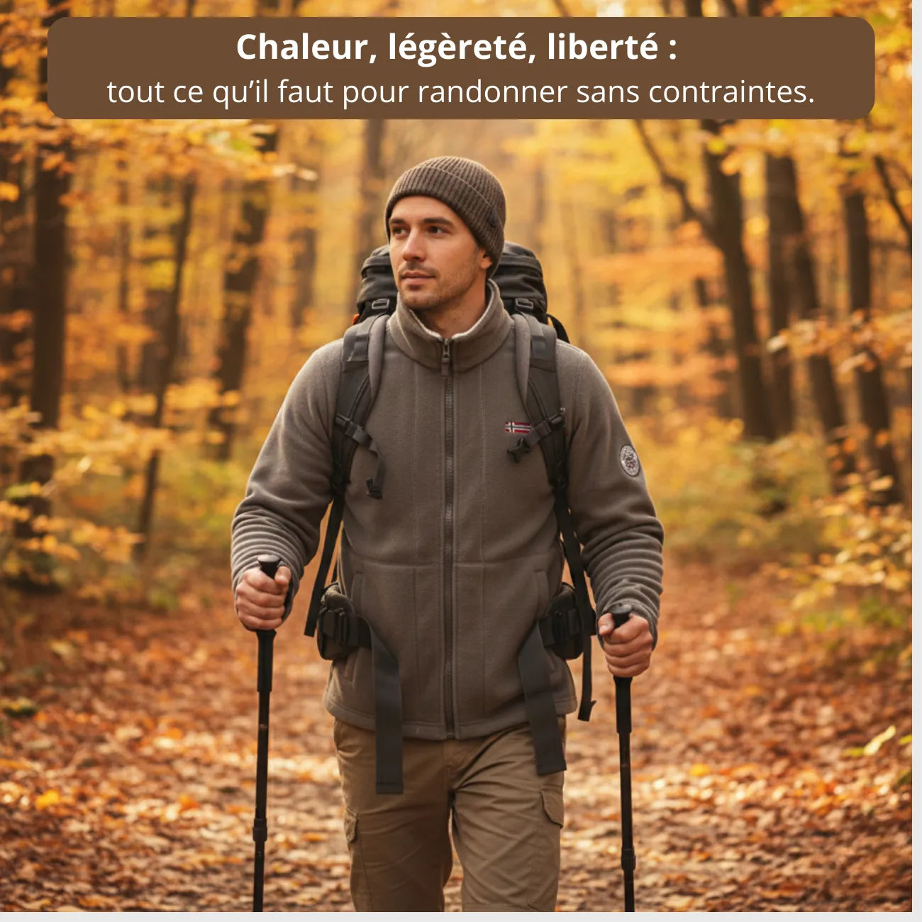 Veste Polaire Chaude Homme