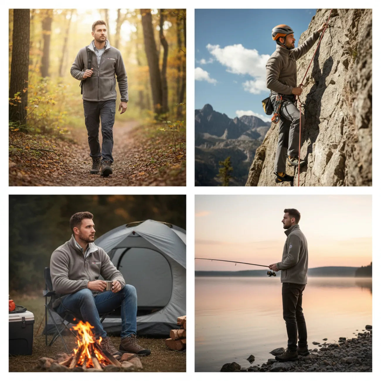 Veste Polaire Chaude Homme