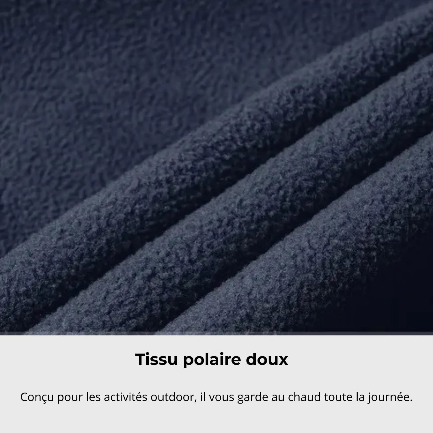 Veste Polaire Chaude de Randonnée