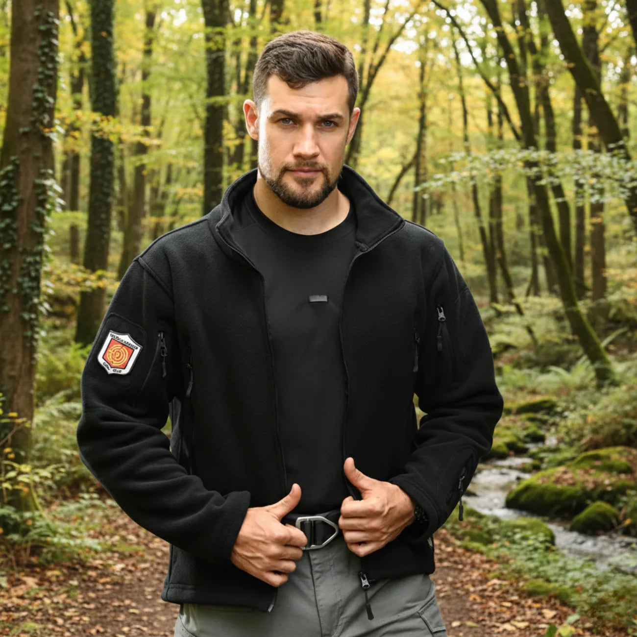 Veste Polaire Homme Zippée