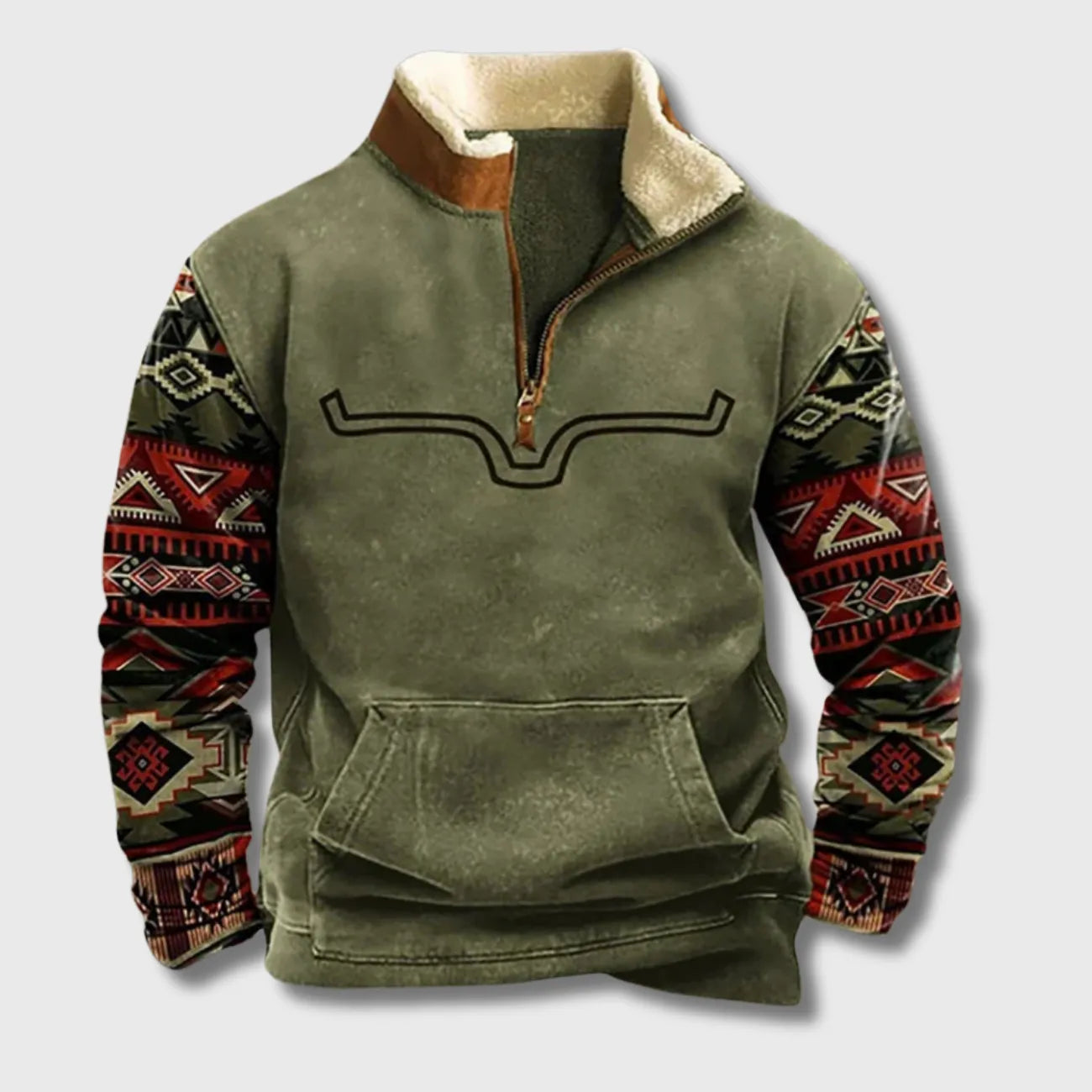 Veste Polaire de Randonnée Imprimée