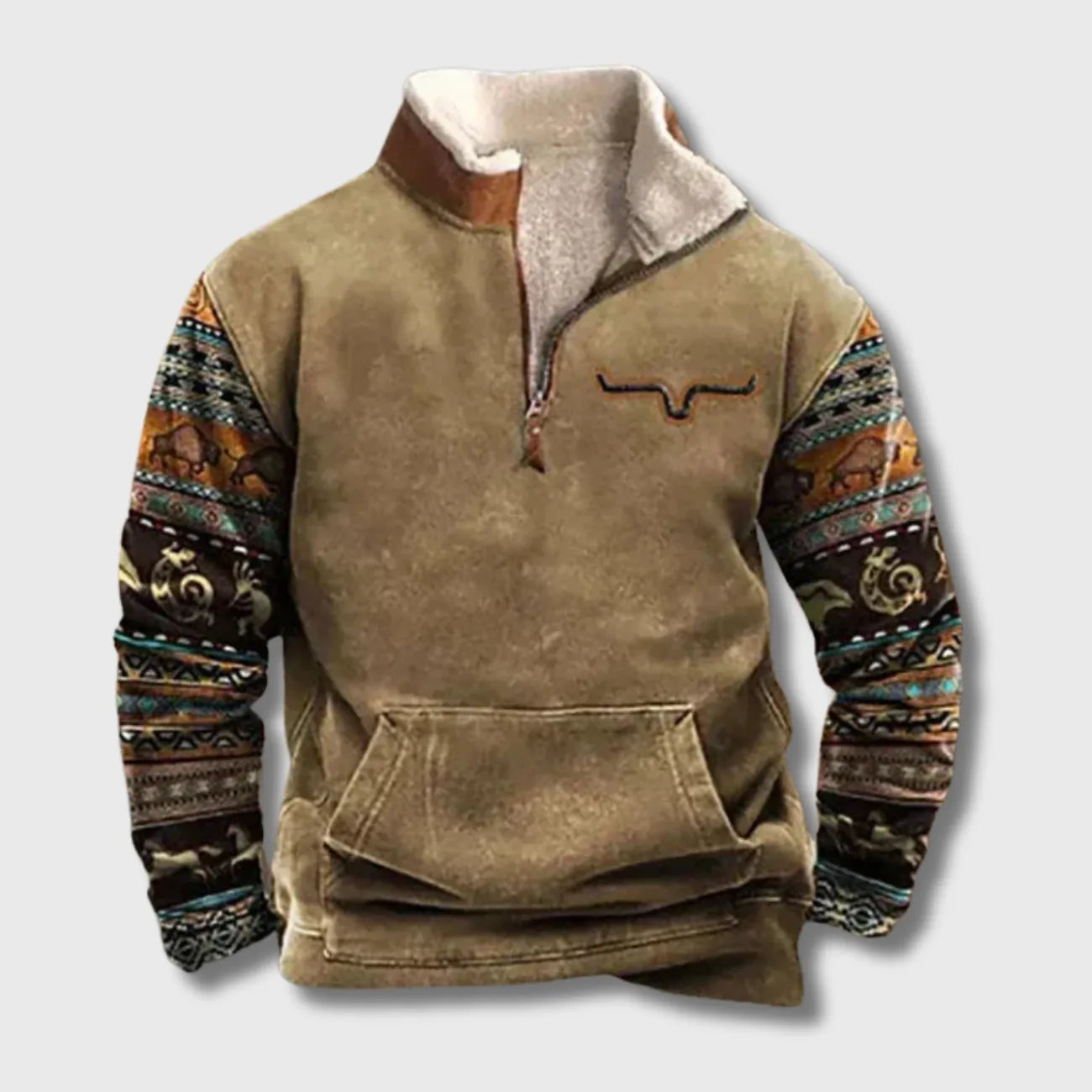 Veste Polaire de Randonnée Imprimée