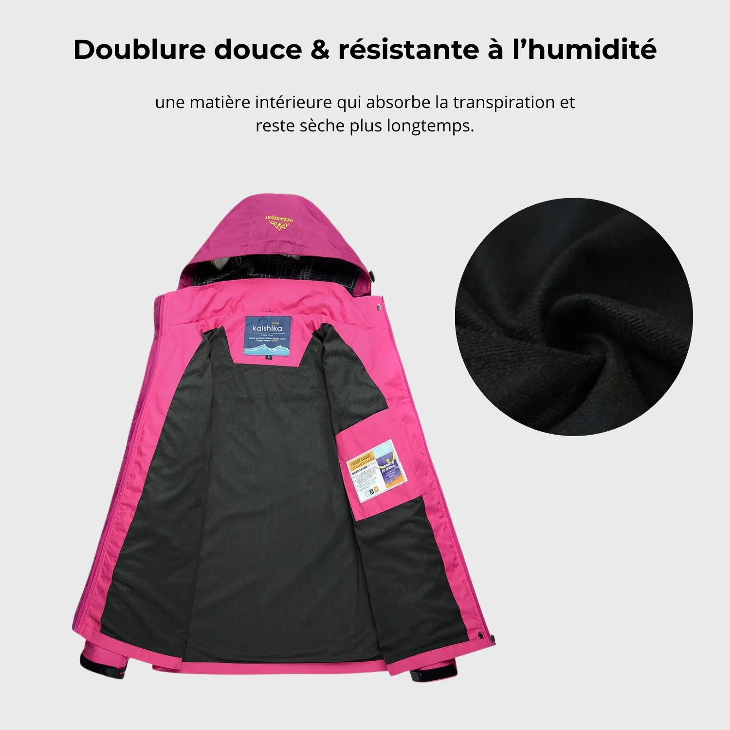 Veste de Pluie de Trekking