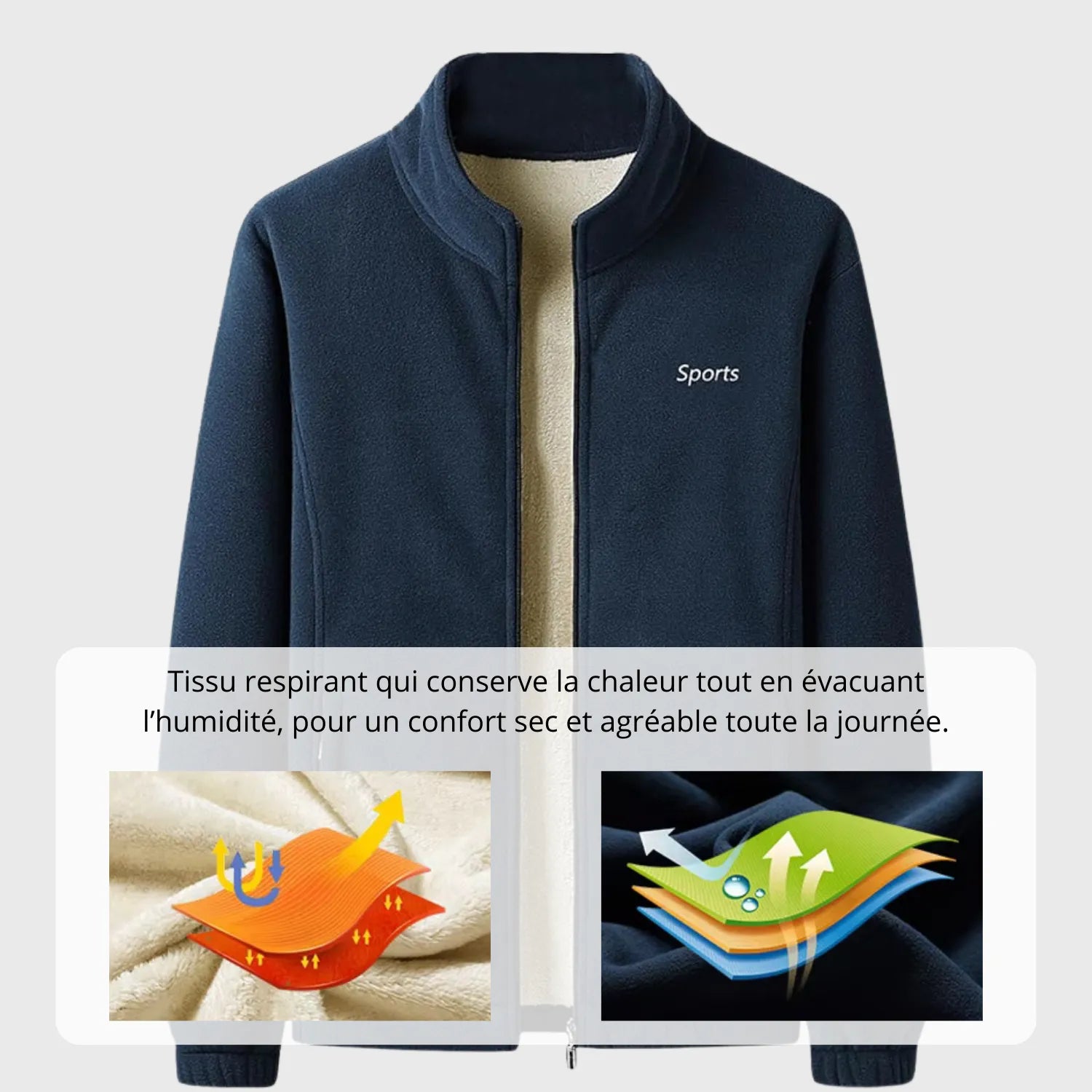 Veste de Sport Polaire