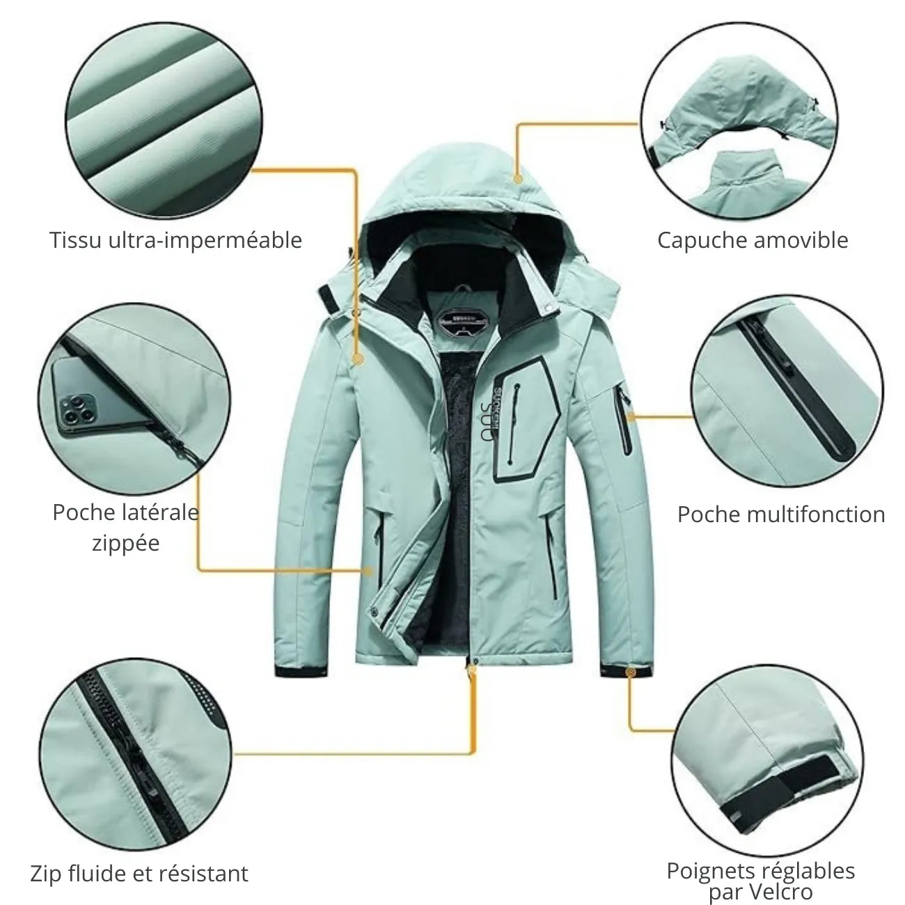 Veste de Trekking DWR - Femme | Outdoor