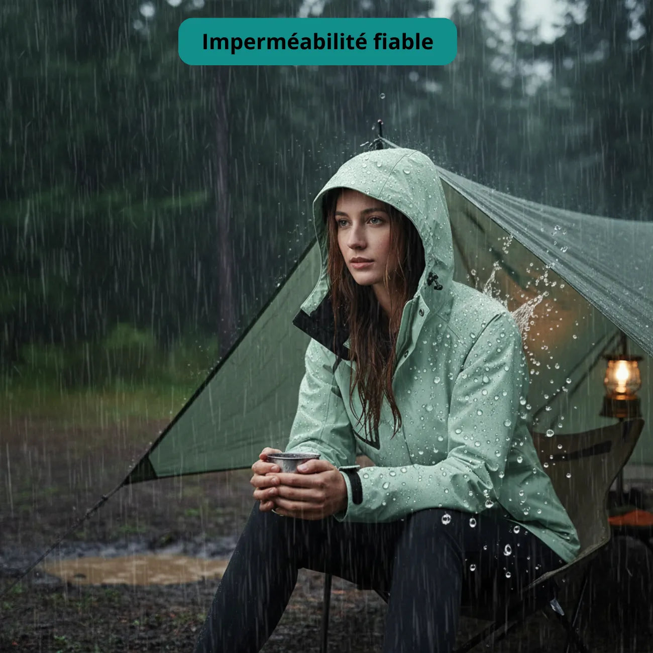 Veste de Trekking DWR - Femme | Outdoor