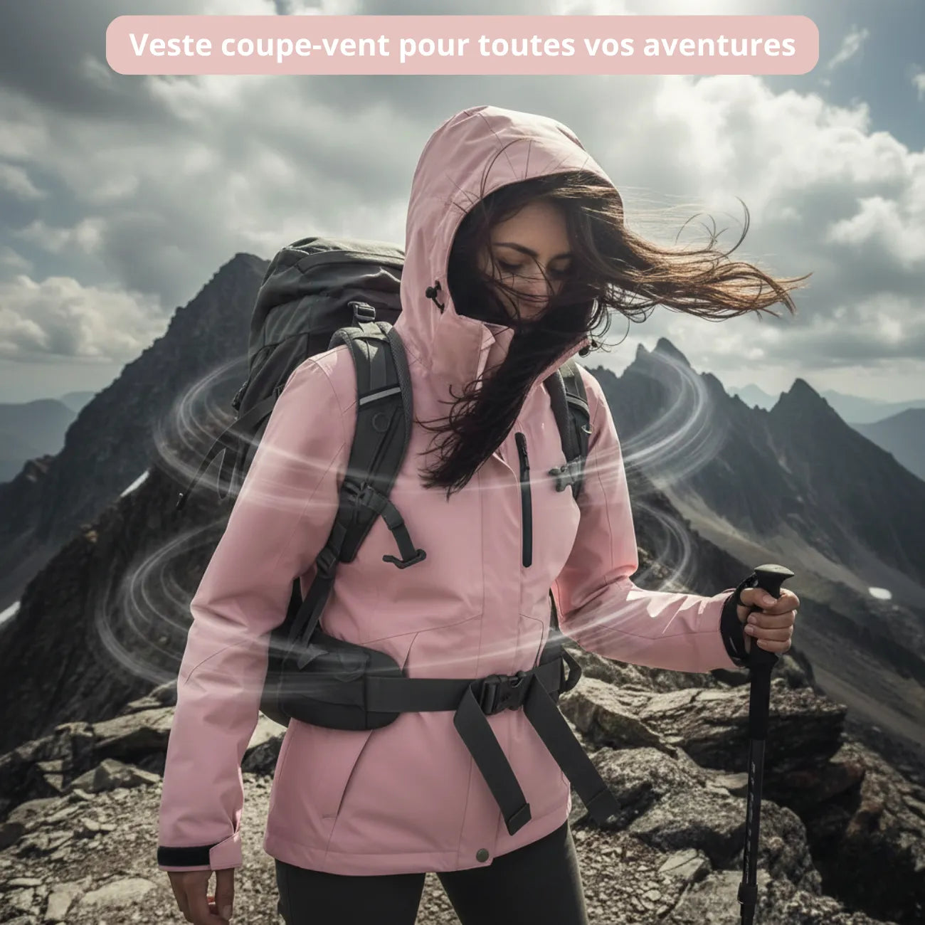 Veste de Trekking DWR - Femme | Outdoor