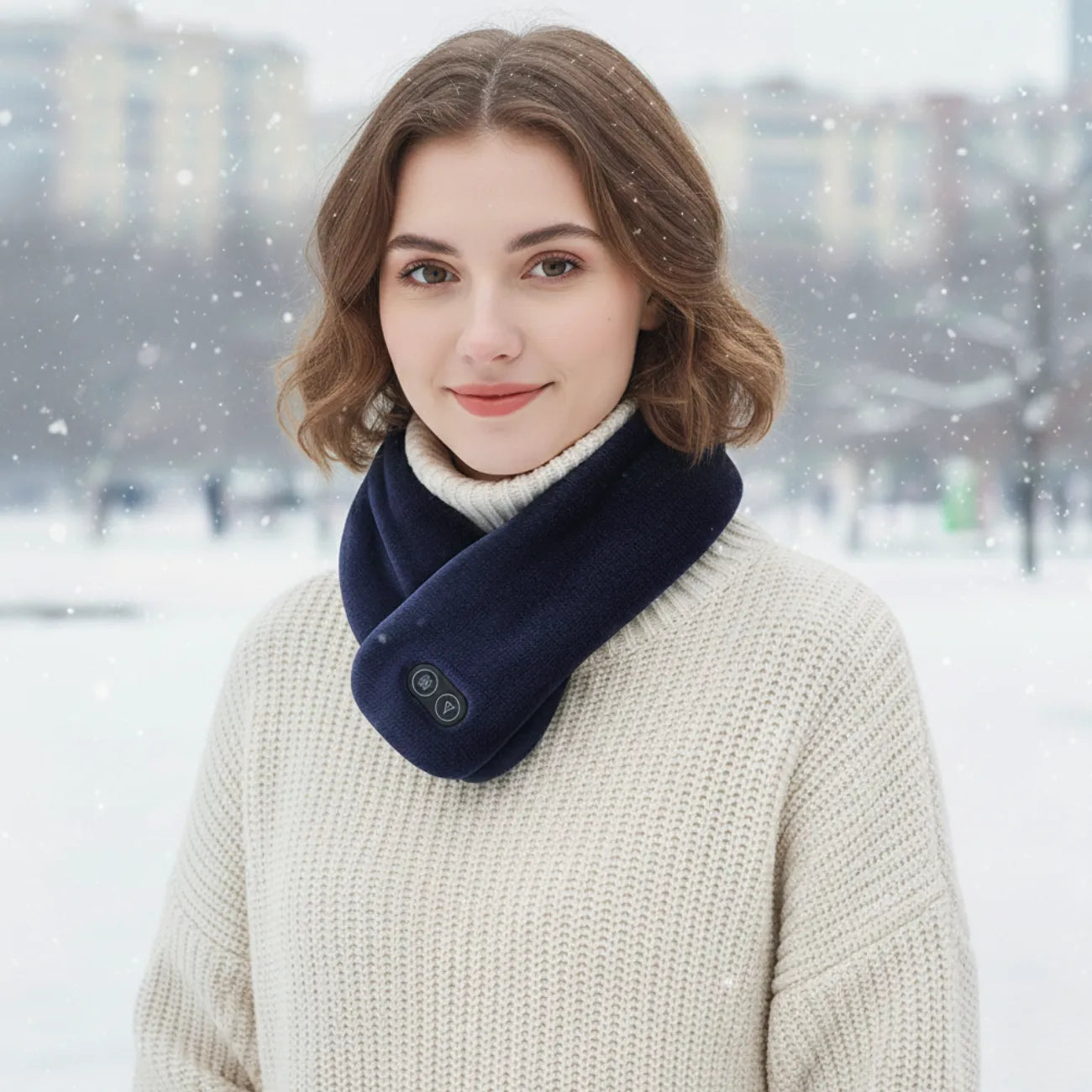 Écharpe Chauffante Intelligente