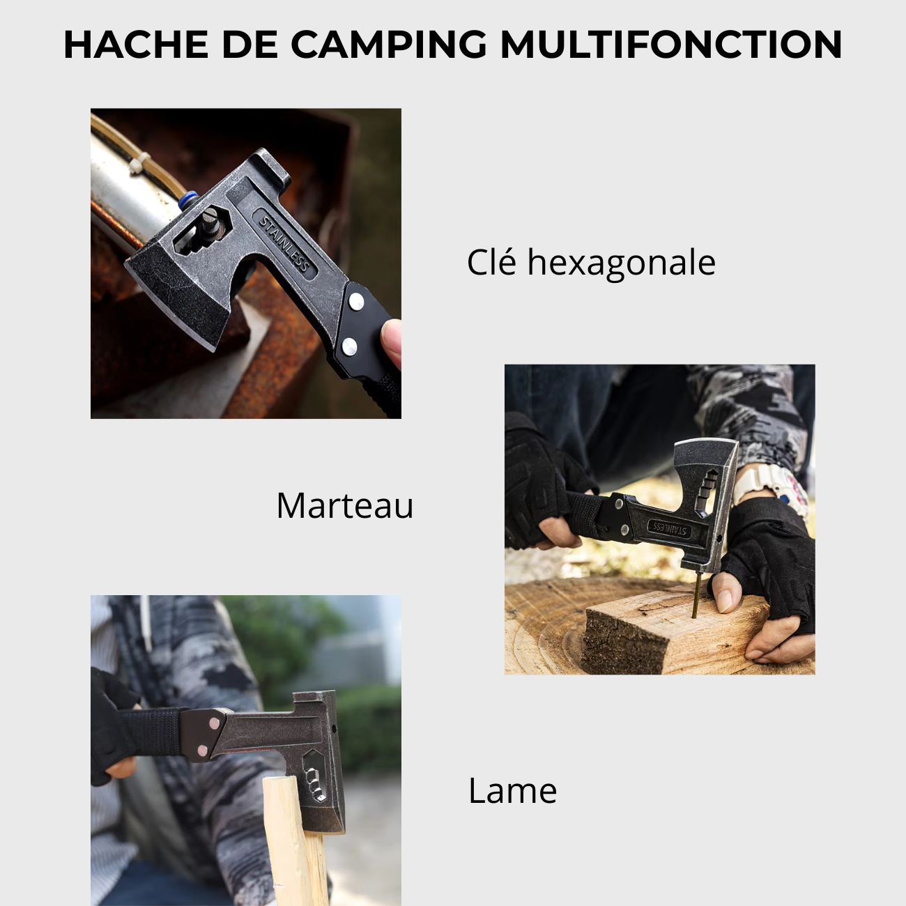 Hache de Survie Tactique